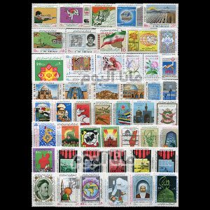 65 - مجموعه کامل تمبرهای یادگاری سال 65