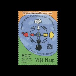 تمبر گفتگوی تمدنها چاپ : ویتنام