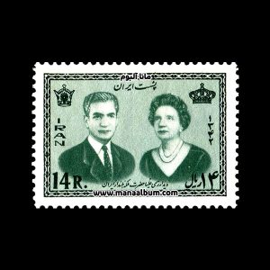 تمبر دیدار ژولیانا ملکه هلند