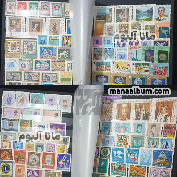 مجموعه تکسری تمبرهای یادگاری 44 تا 98