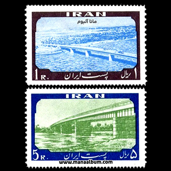 تمبر افتتاح پل خرمشهر