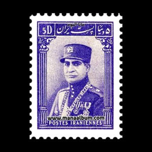 تمبر رضاشاه سری ستونی